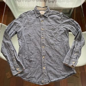 Dues Ex Machina Linen & Cotton Button Down